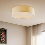 Plafondlamp Turda, Ø 50 cm, wit