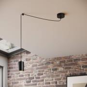 Hanglamp Speed, zwart, 1-lamp