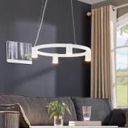 Arcchio hanglamp Brinja, wit, Ø 64 cm, 4-lamps, GU10