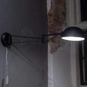 Portland wandlamp, 2-voudig verstelbaar, zwart