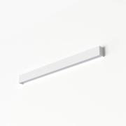 Straight M wandlamp, 92 cm, wit