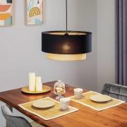 Hanglamp Boho Ø 45 cm 1-lichts zwart/jute