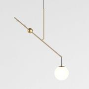 Luceplan Malamata hanglamp messing, 106 cm