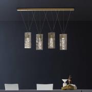 LED hanglamp Artide, vier kappen