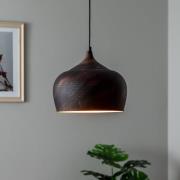 Hanglamp Saglam 3761 1-lamp Ø28cm koper/goud