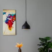 Hanglamp Tattoo 2396, Ø18cm, zwart/goud