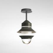 MARSET Santorini buiten plafondlamp, IP65, grijs