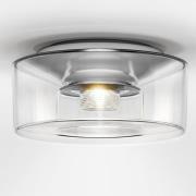 serien.lighting Curling M plafond 2.700K helder glas