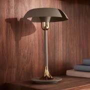 AYTM tafellamp Cycnus, taupe, ijzer, hoogte 48 cm, E27