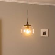 Vibe hanglamp, helder glas, Ø 25 cm