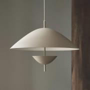 ferm LIVING hanglamp Lod, beige, ijzer, Ø 50 cm