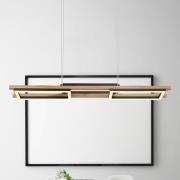 LED hanglamp Illa in houtdesign