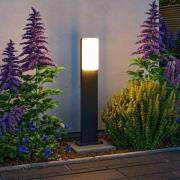 Paulmann LED tuinpadverlichting Bonnie, aluminium, antraciet