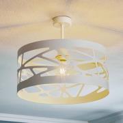 Plafondlamp Module Frez Ø 39 cm, wit
