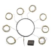 LED lichtketting op zonne-energie Knirke Solar Parasol 8 x 2m