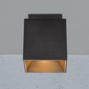 Plafondspot Ethan, 1-lamp, zwart