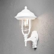 Buitenwandlamp PARMA met bewegingsmelder, wit