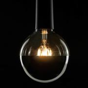 SEGULA LED bol E27 6,5W 927 kopspiegel zilver