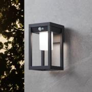 Solar-LED buitenwandlamp Martano met sensor