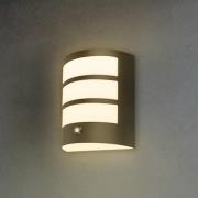LED buiten wandlamp 3793015, zwart, dimbaar, IP44