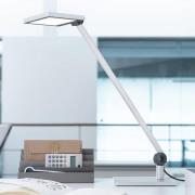 LED tafellamp PARA.MI MFTL108R hoekig zilver 940