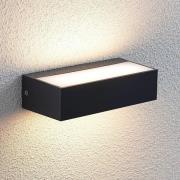 Lindby LED buiten wandlamp Nienke, 17 cm, zeewaterbestendig, IP65