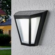 LED wandlamp Yago op zonne-energie, kap mat