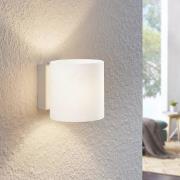 Lindby Nanda glas-wandlamp, rond