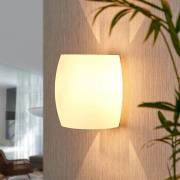 Glazen wandlamp Lusine