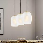 Lucande Taylan hanglamp 3-lamps langwerpig