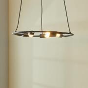 Lucande Linnard hanglamp van staal, 5-lamps