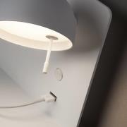 Bover Beddy A/03 LED wandlamp wit spot rechts