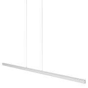 Hanglamp Bande, 150 cm, staalkleurig, CCT, dimmer