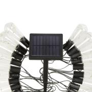 LED-zonnelichtketting DecoBulb, 40-vls., transparant, IP44