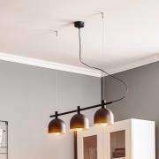 Hanglamp 976, 3-lamps, zwart