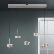 Paul Neuhaus SMART+ hanglamp Q-Rotate, aluminium 5-lamps.