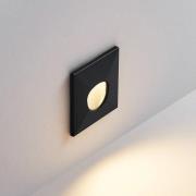 Molto Luce inbouwlamp Wand 68R Sina SQ, zwart, CCT