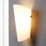 Aurora - elegante wandlamp met glasscherm