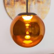 LED hanglamp Altaïr amberkleurig Ø 15 cm glas 3.000 K