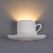 Pocillo beschilderbare wandlamp van gips