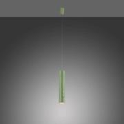 JUST LIGHT. Bevestig hanglamp, groen, ijzer