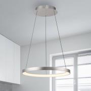 Paul Neuhaus LED hanglamp Hoop, aluminium, Ø 57 cm