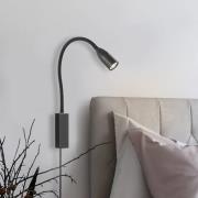 Sten LED wandlamp met gebarenbediening, zwart