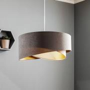 Vivien hanglamp driekleur grijs/beige/goud