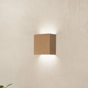 LED wandlamp Gianto up/down, goud