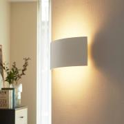 Tijdloze wandlamp Naike uit gips