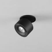 EGG DLS inbouwspot DL Clippo S EP, zwart, DTW Ø 7,5cm