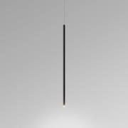 EGG DLS hanglamp Spago 60 T, zwart, Ø 1,4 cm aluminium