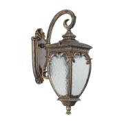 Maytoni Fleur buitenwandlamp, goud