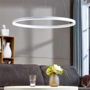 Arcchio Albiona LED hanglamp, wit, 80 cm